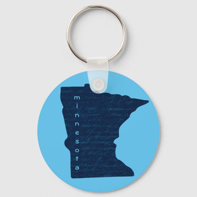 Llavero Keychain de Minnesota (Anverso)