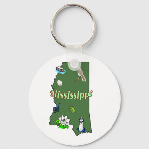 Llavero Keychain de Mississippi