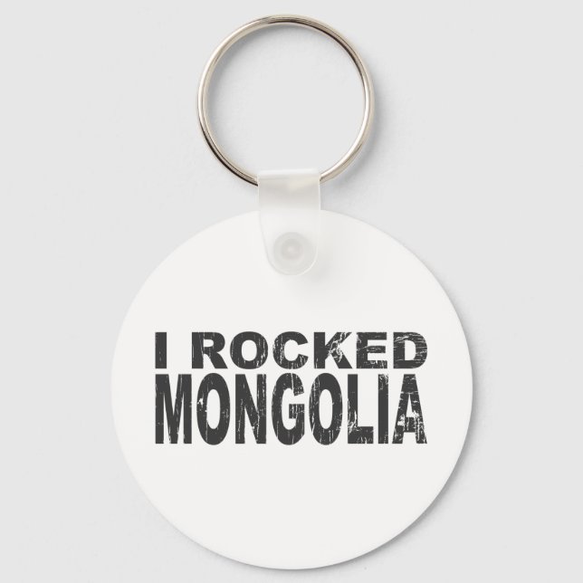 Llavero Keychain de Mongolia (Anverso)