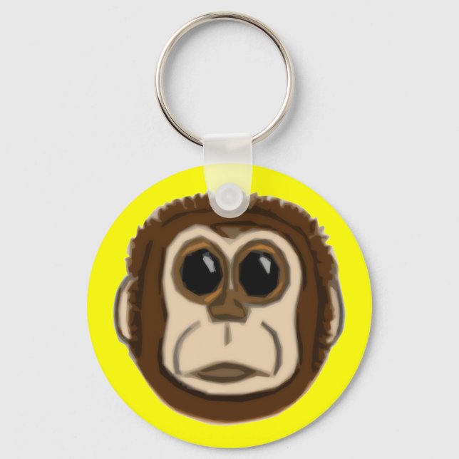 Llavero Keychain de Monkey Face (Anverso)