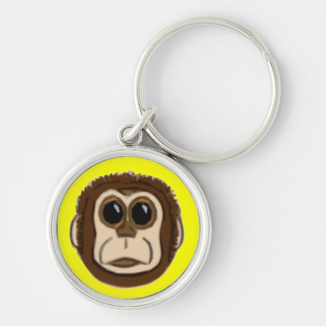 Llavero Keychain de Monkey Face (Frente)