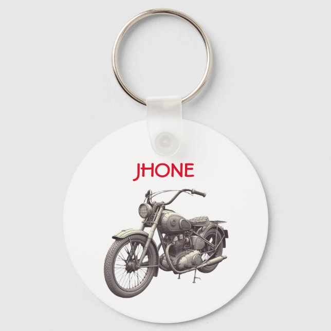 Llavero Keychain de motocicleta (Anverso)