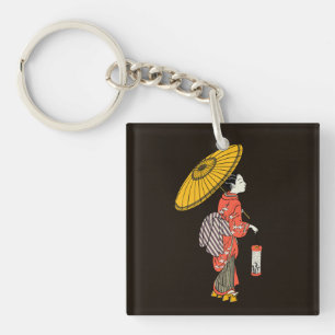 Llavero Keychain de mujeres asiáticas