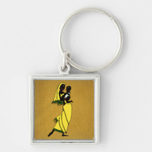 Llavero Keychain de Mujeres de África