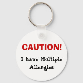 Llavero Keychain de múltiples alergias