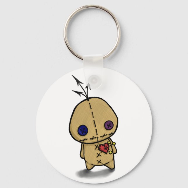 Llavero Keychain de muñeca de grim Voodoo (Anverso)