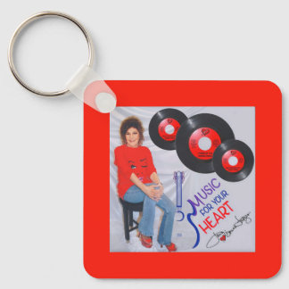 Llavero Keychain de música country de 2 lados de Donna Far