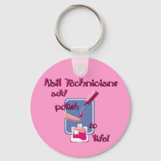 Llavero Keychain de Nail Technicians