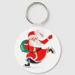 Llavero Keychain de Navidades Santa
