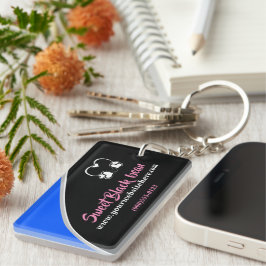 Llavero Keychain de negocios promocionales de Black Bean