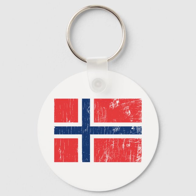 Llavero Keychain de Noruega (Anverso)