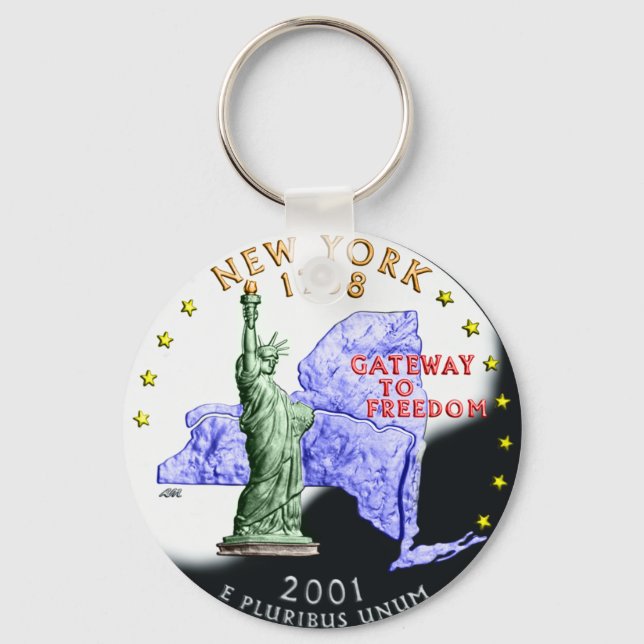 Llavero Keychain de Nueva York (Anverso)