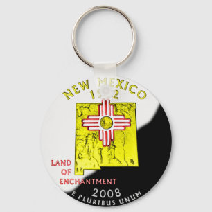 Llavero Keychain de Nuevo México