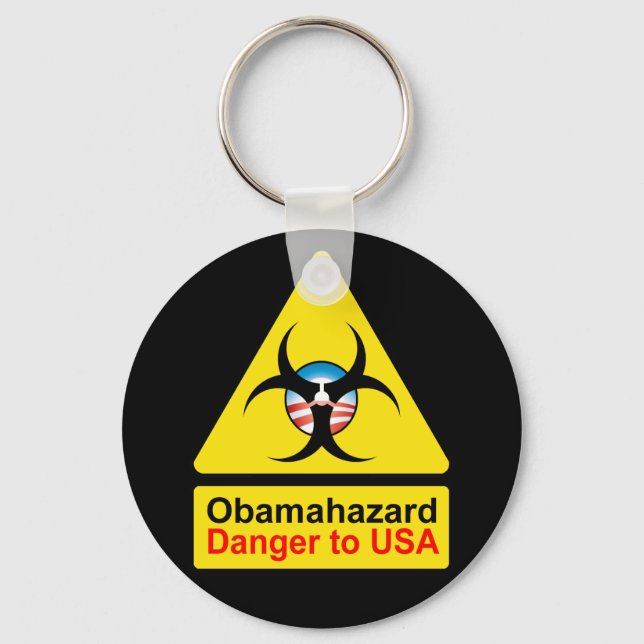 Llavero Keychain de Obama Hazard (Anverso)