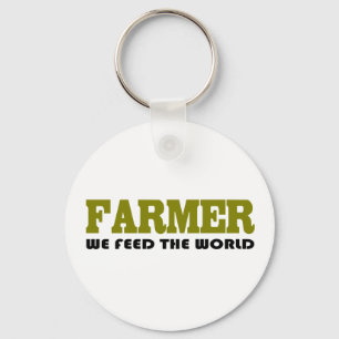 Llavero Keychain de ocupación de agricultores