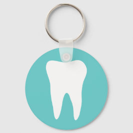 Llavero Keychain de odontología con logotipo de diente bla