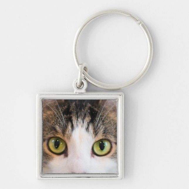 Llavero Keychain de ojos gatos (Frente)