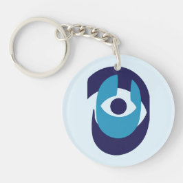 Llavero Keychain de ojos malvados modernos - Nazar Amulet 