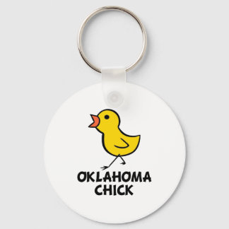 Llavero Keychain de Oklahoma Chick