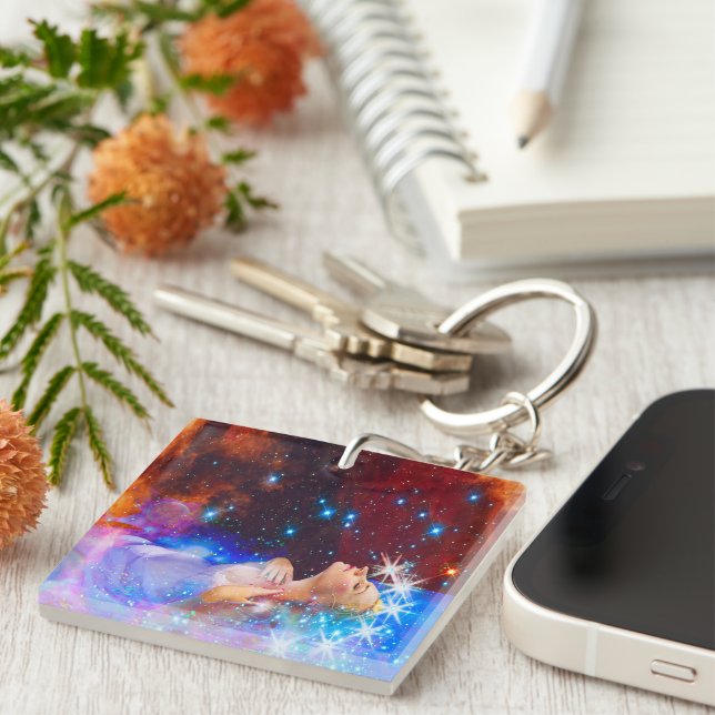 Llavero Keychain de Ophelia de Shakespeare (Frente Derecha)