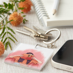 Llavero Keychain de otoño (doble cara)