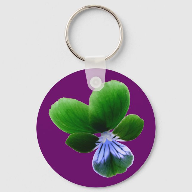 Llavero Keychain de Pansy Verde (Anverso)