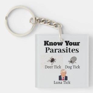 Llavero Keychain de parásitos