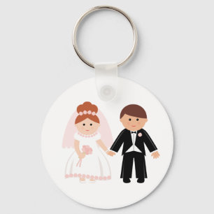 Llavero Keychain de parejas casadas