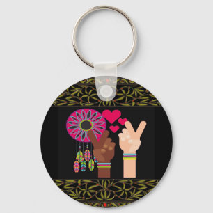 Llavero Keychain de paz