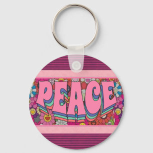 Llavero Keychain de paz
