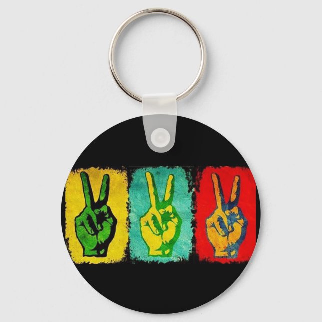 Llavero Keychain de paz (Anverso)