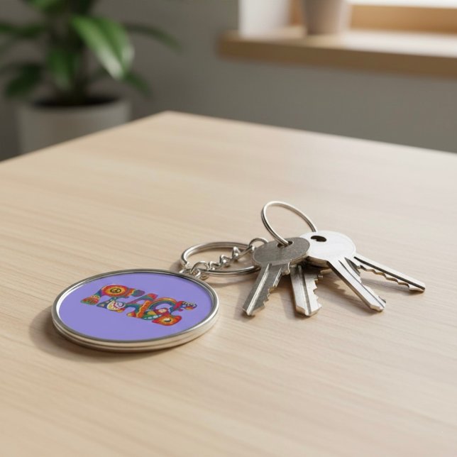 Llavero Keychain de paz (Subido por el creador)