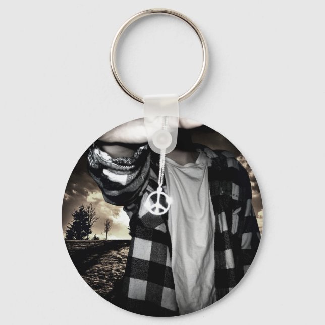 Llavero Keychain de paz (Anverso)