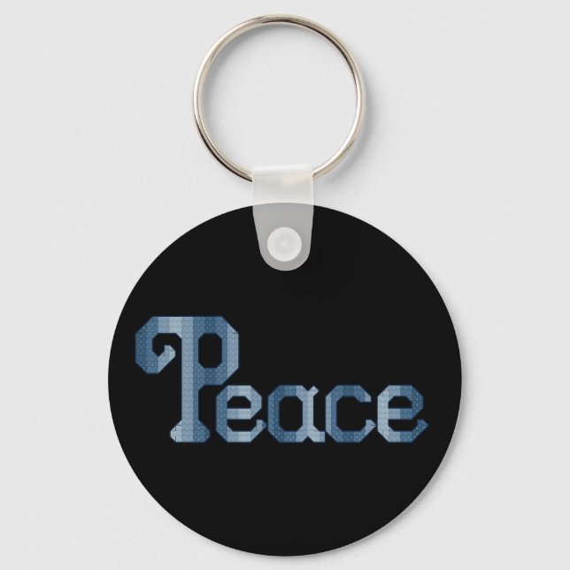 Llavero Keychain de paz (Anverso)