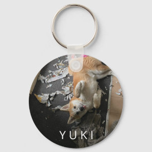 Llavero Keychain de Perro de Mascota Personalizado