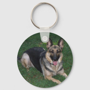 Llavero Keychain de perro pastor alemán