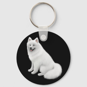 Llavero Keychain de perros samoyed