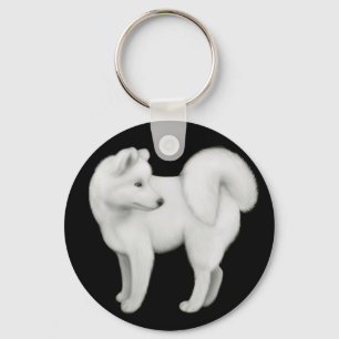 Llavero Keychain de perros samoyed