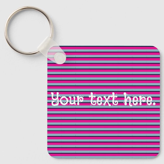 Llavero Keychain de personalizable de chica (Anverso)