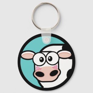 Llavero Keychain de Personalizable de vaca personalizado