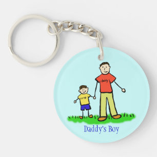 Llavero Keychain de Personalizado de arte de la familia Bo