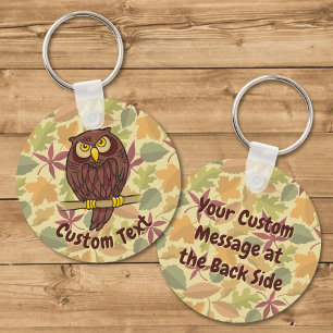 Llavero Keychain de Personalizado de búho