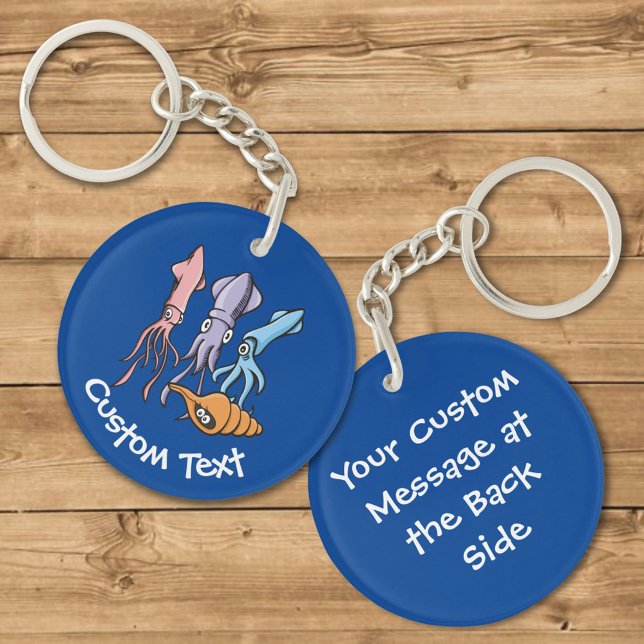 Llavero Keychain de Personalizados de calamar (Subido por el creador)