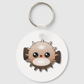 Llavero Keychain de Pescado Puffer