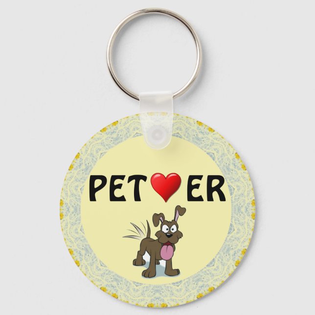 Llavero Keychain de Pet Lover (Anverso)