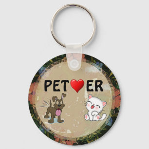 Llavero Keychain de Pet Lover