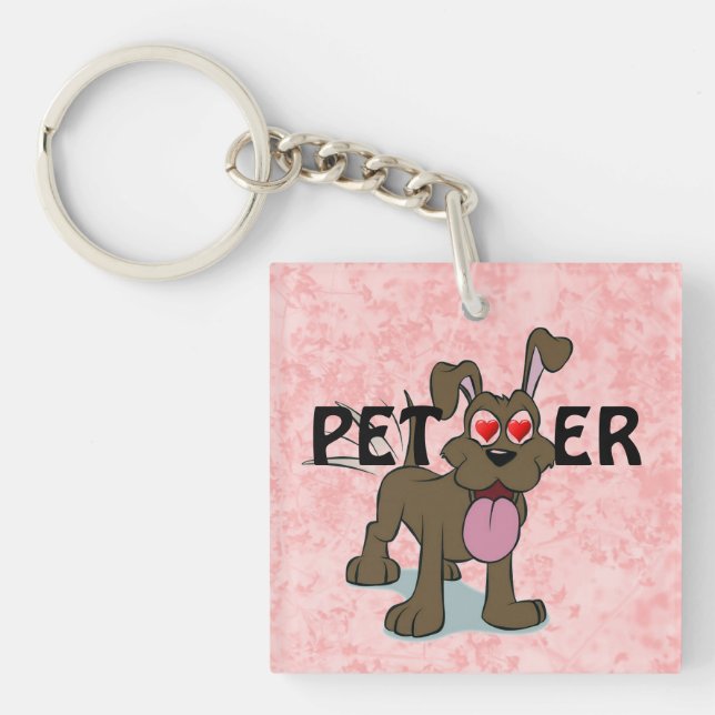 Llavero Keychain de Pet Lover (Frente)