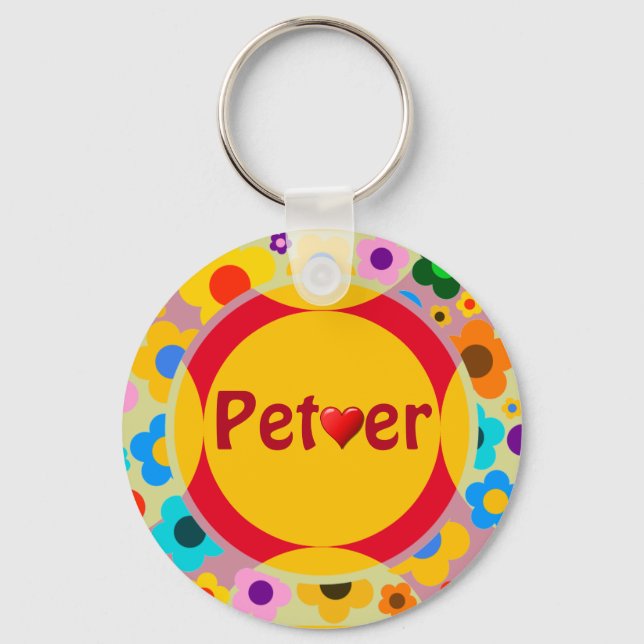 Llavero Keychain de Pet Lover (Anverso)
