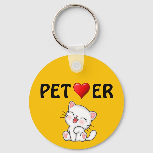 Llavero Keychain de Pet Lover (Anverso)
