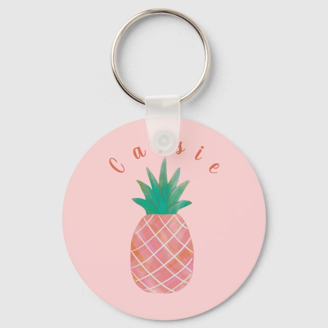 Llavero Keychain de piña Personalizado personalizada (Anverso)